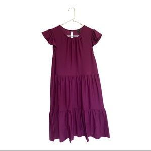 Purple dress Ann Taylor